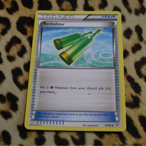 Revitalizer 70/83 Pokemon Card